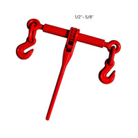 High Strength Ratchet Load Binder Drop Forged Heavy Duty Chain Binder Secure Locking for Riggers, Farmers, Transportation, Industrial Use