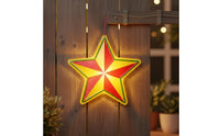 Illuminated Star Decoration Light Rainproof Five-Pointed Star Decoration Bright Illumination Outdoor Lighting for Event Planners, Stage Designers