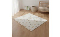 Foldable Baby Crawling Mat Machine Washable Kids Room Floor Mat Non-Slip Padded for Babies, Toddlers, Playroom, Nursery