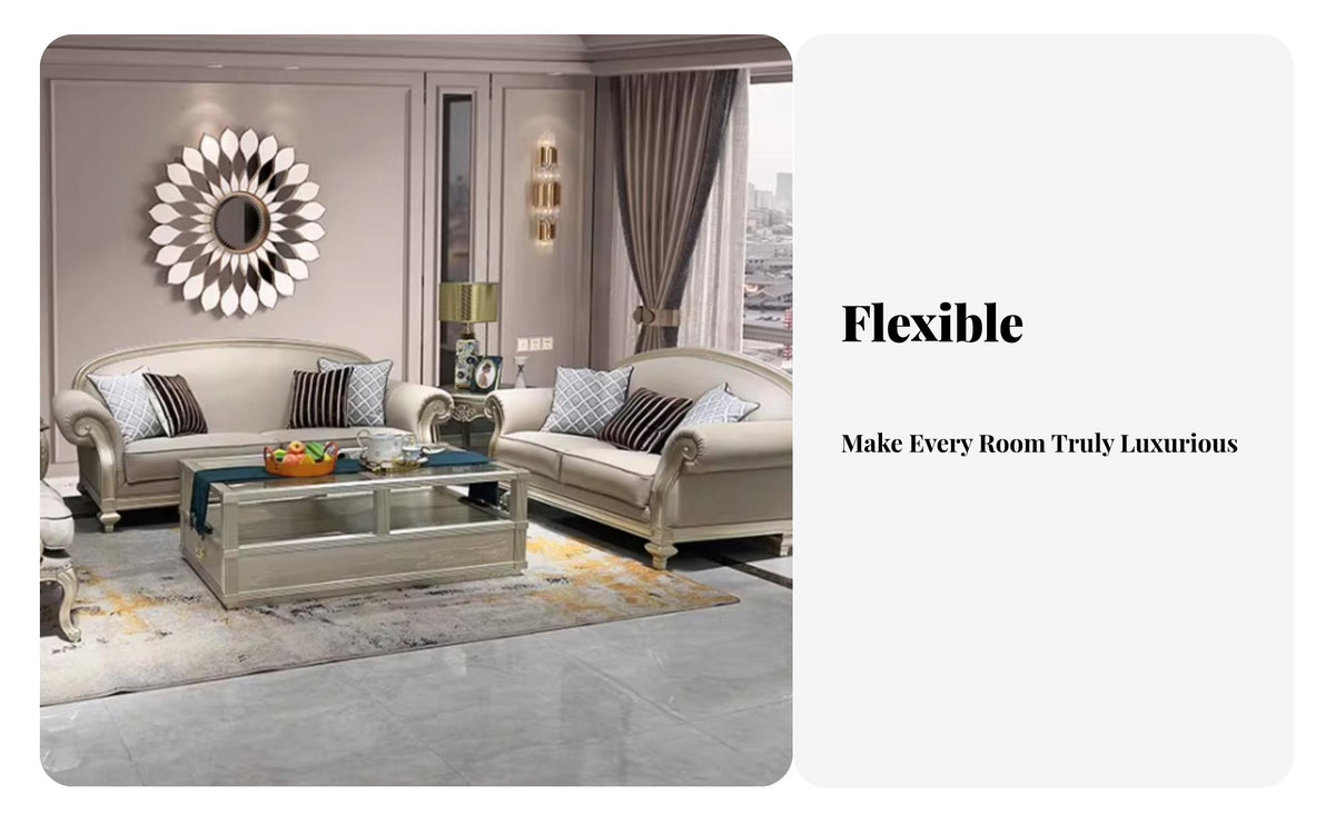 Straightrear Tufted Sofa Luxury Design Couch European design Upholstered Seating for Homeowners, Interior Designers, Living Room, Lounge Area, Office