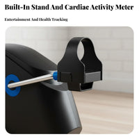 Recumbent Exercise Bike Quiet Indoor Pedaling Bike Full Body Workout Stationary Cycle for Seniors, Beginners, Apartment