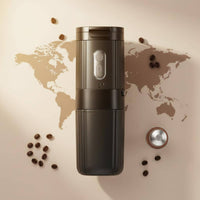 Compact Coffee Brewer Maker Cordless Complete Coffee Cup with a Built-in Power Source Drink Appliance for Office, Home