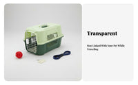 Portable Space Capsule Pet Carrier Large Capacity Pet Transport Box Airline Approved Breathable Design for Cat Owners, Travelers, Travel, Car Trips, Vet Visits, Outdoor Activities