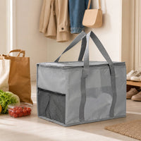 Insulated Bag with Pockets Portable Insulated Bag Tote with Pockets Insulated Tote Bag for Campers, Vacationers, Camping, Road Trips