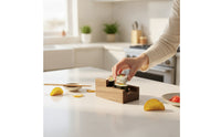 Taco Holder Natural Taco Stand Sushi Display Stand Eco-Friendly Wood Food Holder Sturdy for Hosts, Dinner Parties, Kitchen
