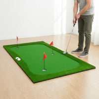 Indoor Golf Putting Smooth-Roll Ball Roll Indoor Golf Putting Mat Realistic Turf Feel Sports Gear for Home, Office, Outdoor