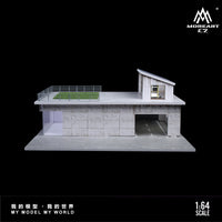 1:64 Scale Sunroom Scene Model, PVC, Static