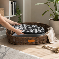 All-Season Pet Bed for Cats and Small Dogs, Washable Non-Stick Hair Kennel