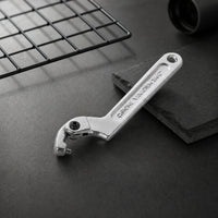 Adjustable Hook Wrench Professional Adjustable Hook Spanner Practical Tool for Mechanics, Home Improvers, Automotive Repair, Plumbing
