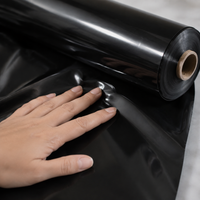 Geomembrane for pig farms, anti-seepage, black, 0.3 mm