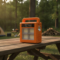 Power Station with Light Versatile Power Station with Speaker Compact Generator for Campers, Camping, Outdoor Trips