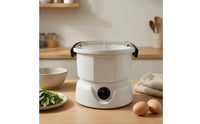Electric Potato Vegetable Skinners Machine Countertop Electric Vegetable Skinners with Dome Lid Compact Appliance for Kitchen
