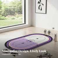 Jump Rope Mat Noise Reducing Skipping Mat Floor Protection Fitness Equipment for Apartment Dwellers, Beginners, Home Gym, Living Room