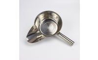 Stainless Steel Duckbill Scoop Shatterproof Scoop with Pouring Spout Commercial-Grade Polished for Chefs, Caterers, Food Prep Stations, Concession Stands