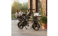 Powerful Engine Folding Bike LED Display Foldable Electric Bike Double Braking System Personal Mobility Device Smart App Control for Commuters