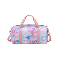 Travel Duffle Bag Detachable Shoulder Strap Luggage Large Capacity Printed Travel Duffel for Gyms