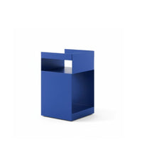Nordic Design Multi-Tier Rolling Cabinet 360° Movable Wheels Side Table Modern Aesthetic Nightstand Slim Design for Homeowners, Office Workers, Bedroom, Living Room, Small Areas, Bathroom