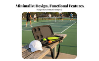 Pickleball Paddle Case Waterproof Pickleball Racket Holder Sports Equipment Storage Shoulder Strap Water-Resistant for Outdoor