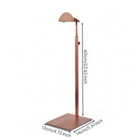 Adjustable Height Handbag Display Stand Tabletop Purse Display Stand Metal Purse Holder Stable for Collectors, Countertops