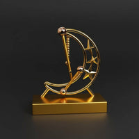 Continuous Motion Ornament Decorative Celestial Swing Ornament Stable Base Table Decor for Desktop