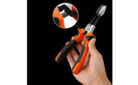Labor Saving Durian Opener Easy to Use Durian Shell Opener Strong Grip Handle Coil-Assisted Loaded for Elderly, Kids, Commercial, Fruit Shop, Restaurant