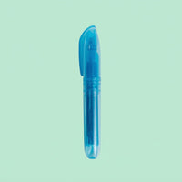 Mini Highlighter Pen with Keyring Attachment, Fluorescent Studying and Note Taking Slanted Students and Textbook Use