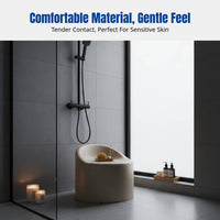 Non-Slip Bath Stool for Seniors, Bathroom Shower Chair, Ergonomic Seat for Women, Lightweight Design