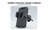 Air Vent Ph Single Holder Anti-Movement Car Vent Ph Single Holder Mobile Accessory Shockproof Design Stable Grip for Driving