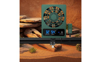 Constant Control Amphibian Enclosure Fan Air Circulation Smart Ventilation Fan Digital Display for Lizard Owners, Terrarium, Vivarium