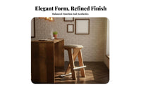 Original Design Double Counter Seat Modern design Bar Chair Easy to Clean High Stool robustDuty Support for Adults, Homeowners, Kitchen Island, Restaurant, Cafe