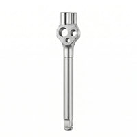 Multifunction Hex Wrench Assist Tool Socket Bit Driver Compact Head Silver Finish Heavy Duty Inner Hex Wrench Tool