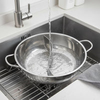 Thickened Material Divided Hot Pot Double Handle Yuan Yang Pot Food Grade Cookware for Party