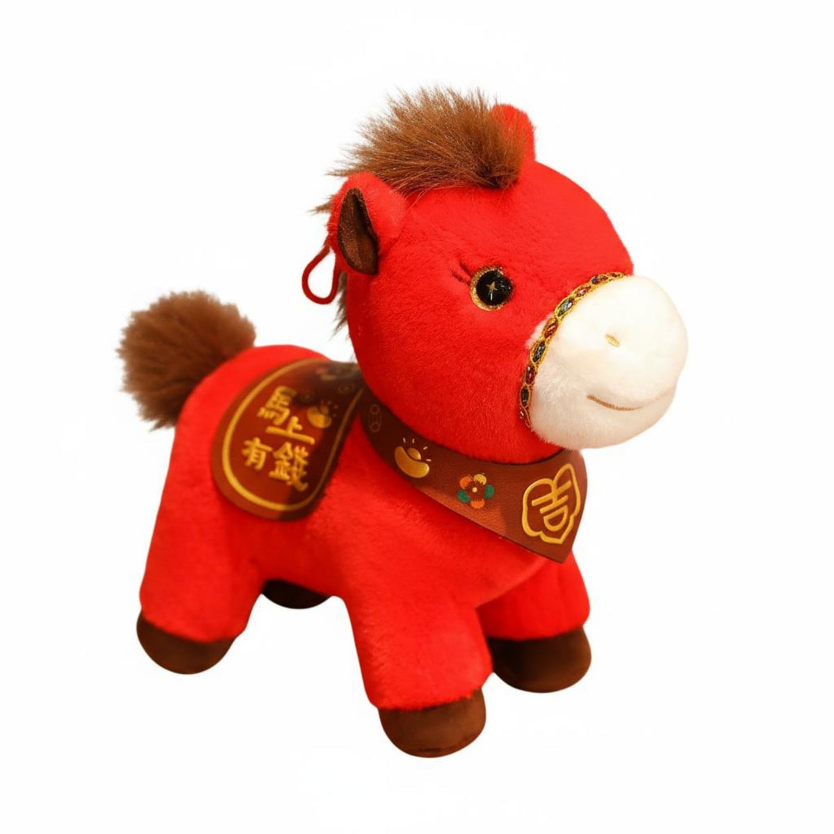 Year of the Horse Soft Toy Auspicious Gift Chinese New Year Horse Doll Stuffed Horse Doll Festivity Souvenir Horse Stuffed