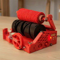 Yarn Winding Machine Tabletop Yarn Winder with Digital Display Ball Winder Adjustable Craft Tool Smooth Tension Control