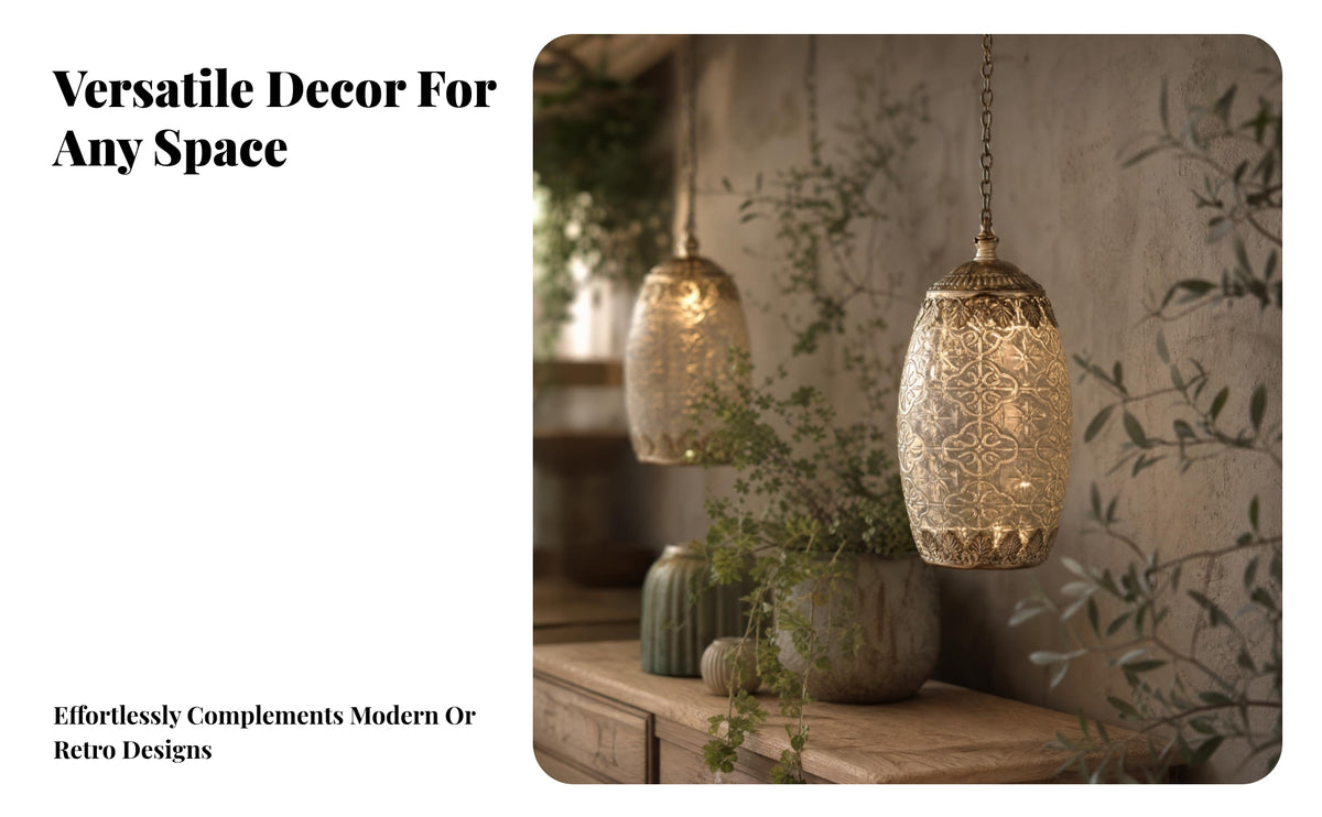 Wind Lantern Japanese-Influenced Vintage Lantern Embossed Floral for Home Display