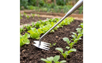 Hand Weeder with Tines Handheld Weeding Tool Manual for Garden, Gardeners