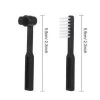 2 Pieces Deep-Clean Vinyl Cleaning Brush Residue-Clear Turntable Stylus Cleaner for Audiophiles