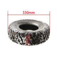 Heavy-Duty A-Pattern Grip Tire Black Kart Tire for off-Road Use