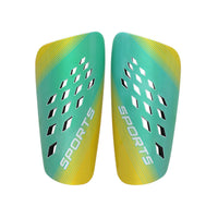 Breathable Soccer Shin Guards Lightweight Football Shin Protectors Anti-Slip Fit Hollow Leg Guard EVA Cushioning for Adults, Kids