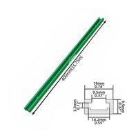 Long-Lasting Woodworking Table Saw Track Precision Machined T-Track Anodized Finish Guide for Woodworkers