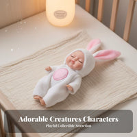 Sleeping Baby Doll Safe and Mini Reborn Doll Assorted Styles Changeable Clothes for Girls, Stocking Stuffers, Play Hours