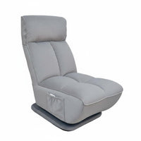 Floralspine Revolving Armchair Modern Aesthetic Lounge Chair Soft Upholstery Easy Assembly for Adults, Homeowners, Bedroom