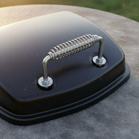 Grill Handle Replacement BBQ Spring Handle Wide Compatibility Spring Grip
