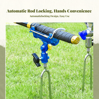 Stainless steel boat rod holder