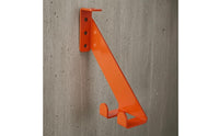 Power Tool Storage Hook Slanted Arm Mounting Bracket Orange Finish