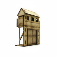 1:72 Scale Fortress Model Hands-on Activity 1:72 Scale Model Kit Educational Miniature Building Set for Desktop Ornament