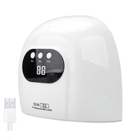 Nail Lamp with Timer Compact Nail Lamp with LCD Display Dryer Home Use Digital for Manicurists, Travel