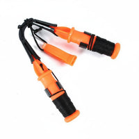 High-Visibility Color Ice Fishing Safety Picks Lightweight Ice Safety Picks Portable Easy Grip Handles for Anglers, Snowmobilers, Skaters, Outdoor, Winter Sports