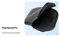 Pickleball Paddle Cover Portable Pickleball Racket Case Single Racket Case Lightweight Fastener Ed Paddle Bag Easy to Carry