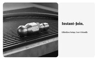 1 Forward 6 Rear Jets High Pressure Drain Cleaning Nozzle Self-Propelling Design Sewer Jetter Nozzle for Plumbers, Professionals